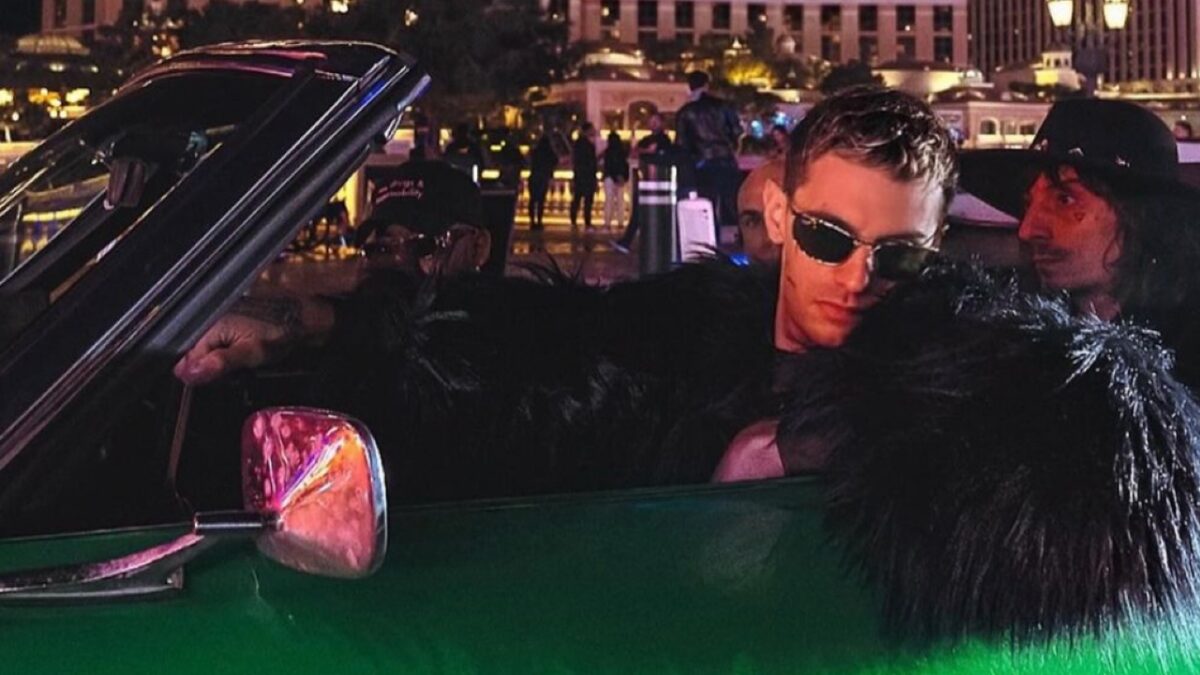 Achille Lauro a Las Vegas con la Camaro vintage che costa un capitale!