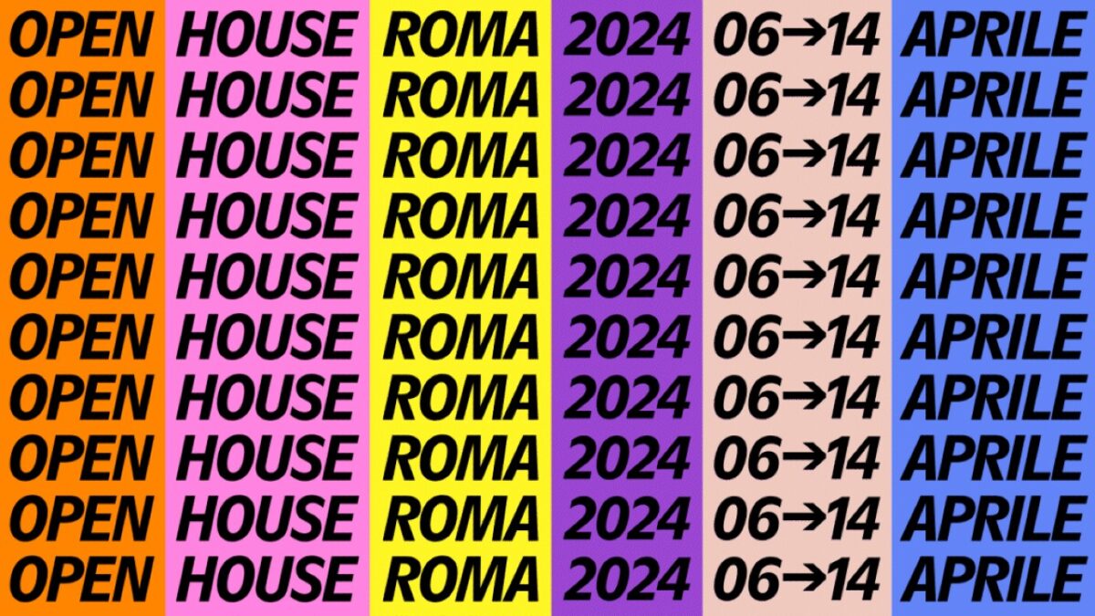 Torna Open House Roma 2024, l’evento che celebra il design e l’architettura della Capitale