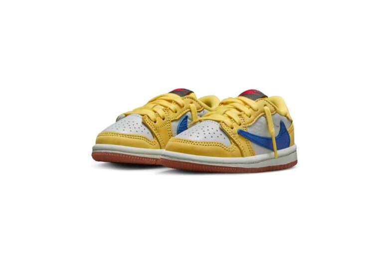 Nike Air Jordan 1 Low OG Canary travis scott