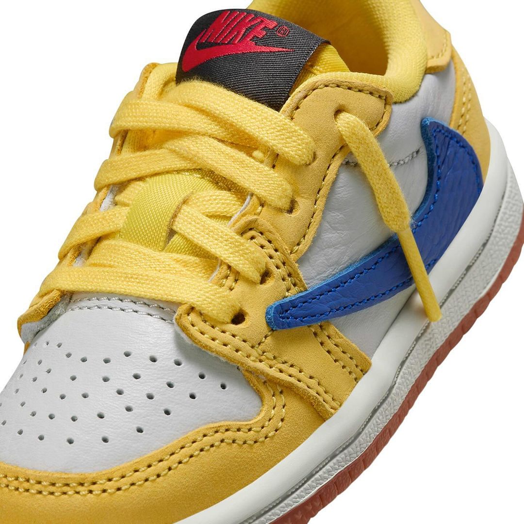 Galleria foto 'Le Nike Air Jordan 1 Low OG Canary di Travis Scott sono un pezzo da collezione. Ecco quando usciranno…' - foto 2