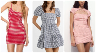 Per un look romantico e femminile, punta sugli abiti a quadretti!