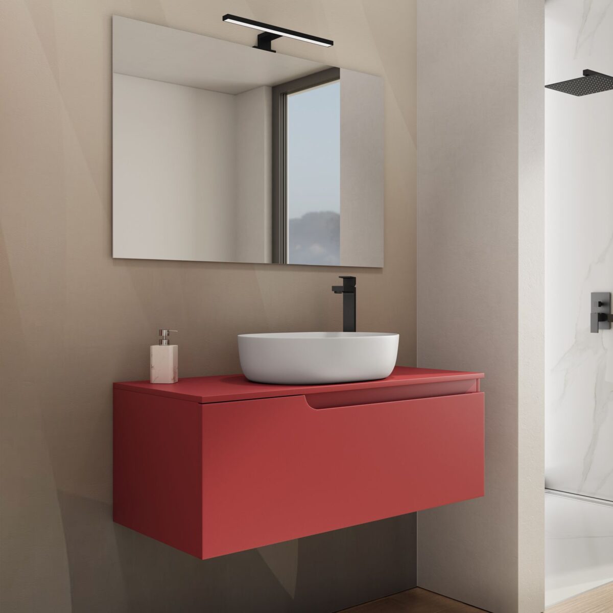 Galleria foto 'Mobili da bagno colorati, i sottolavabo che fanno tendenza' - foto 6