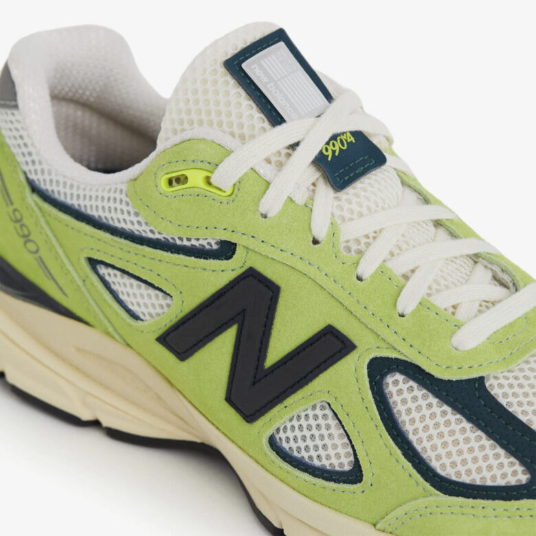 New Balance 990v4 Hi Lite lime