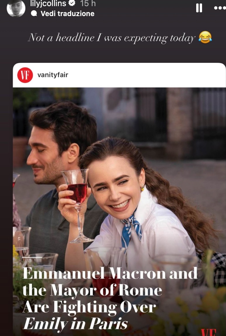 Galleria foto 'Emily in Paris rischia di creare un incidente diplomatico tra Francia e Italia: Macron ha le idee chiare' - foto 1