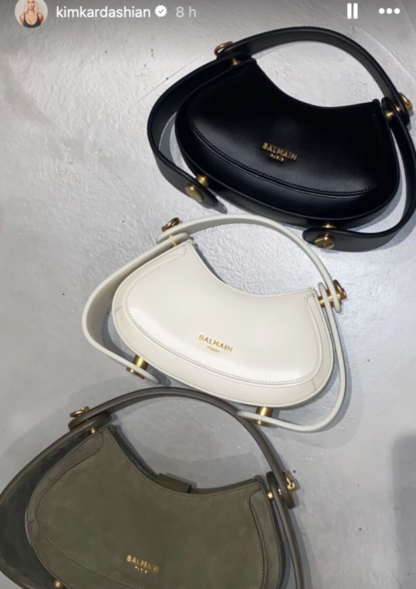 Galleria foto 'Kim Kardashian, le preziose borse Balmain non sono per tutte le tasche: che prezzi!' - foto 1
