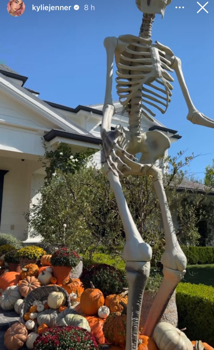 Galleria foto 'Kylie Jenner non bada a spese per i magnifici addobbi di Halloween, che lusso' - foto 1