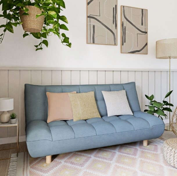 Un divano letto ampio, pratico e super economico firmato Maisons du Monde Un divano letto ampio, pratico e super economico firmato Maisons du Monde