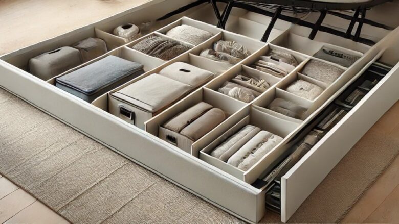 Come organizzare il letto contenitore: trucchi per sfruttarlo al massimo