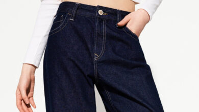 Il capo da indossare sia di giorno di sera? I jeans blu scuro!