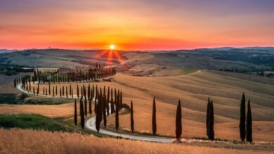 Un pittoresco Borgo delle crete senesi a due passi dalle Terme