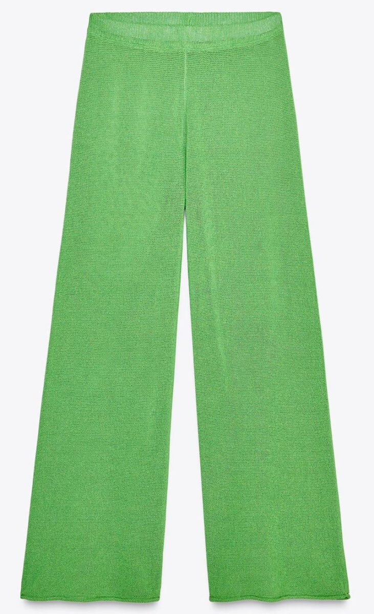 I pantaloni colorati firmati Zara sono il capo chic della mezza stagione I pantaloni colorati firmati Zara sono il capo chic della mezza stagione