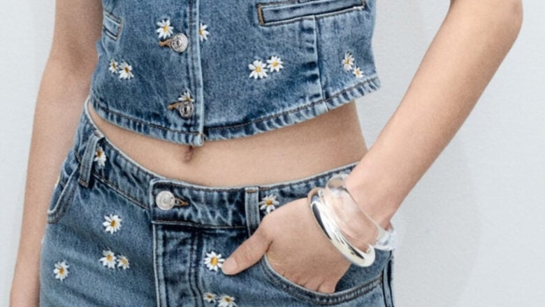 Questo coordinato con fiori firmato Mango vi farà perdere la testa