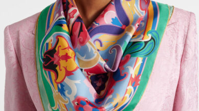 I foulard colorati più belli della Primavera 2025