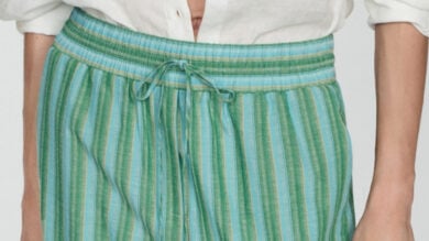 I Pantaloni a righe in stile pigiama più cool della Primavera 2025