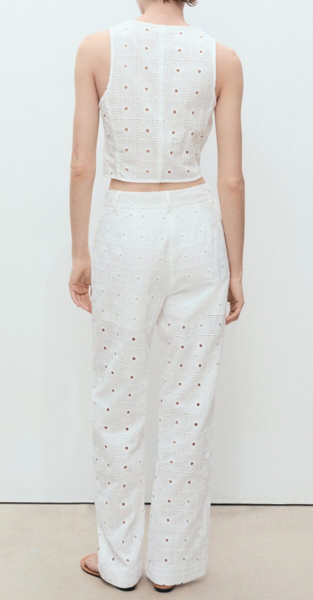 Il coordinato con ricami di Mango è il must have di stagione da accaparrarsi ASAP
