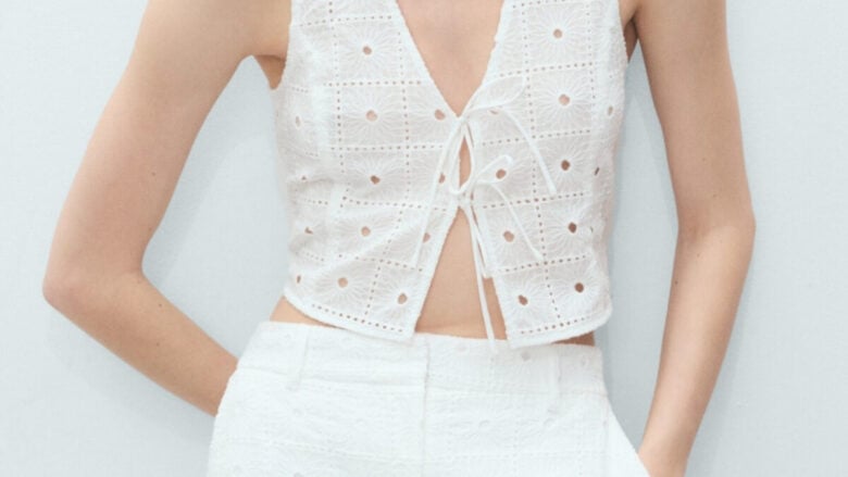 Il coordinato con ricami di Mango è il must have di stagione da accaparrarsi ASAP