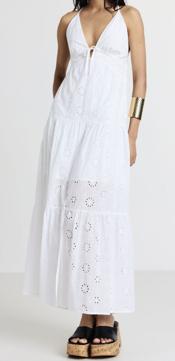 Romantici e chic, gli abiti in pizzo sangallo sono il trend del momento Romantici e chic, gli abiti in pizzo sangallo sono il trend del momento