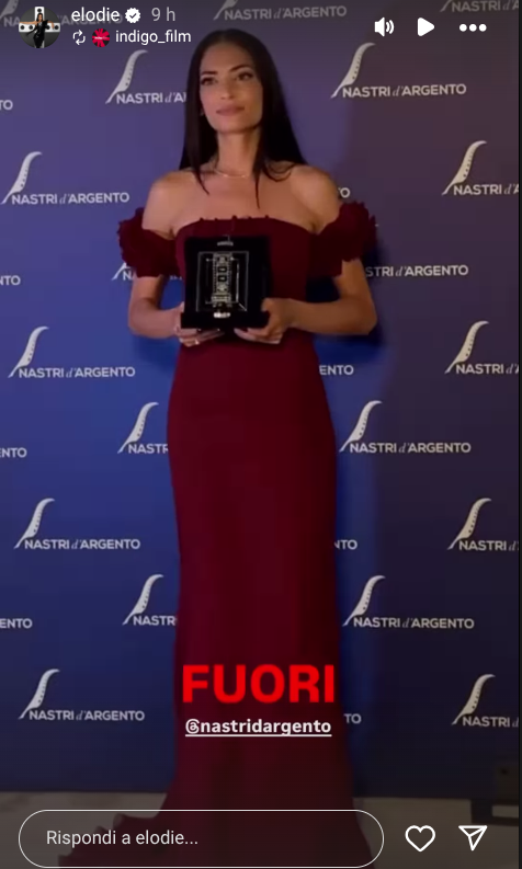 Elodie incanta tutti ai Nastri d’Argento 2025 con l’abito lungo burgundy firmato Prada Elodie incanta tutti ai Nastri d’Argento 2025 con l’abito lungo burgundy firmato Prada