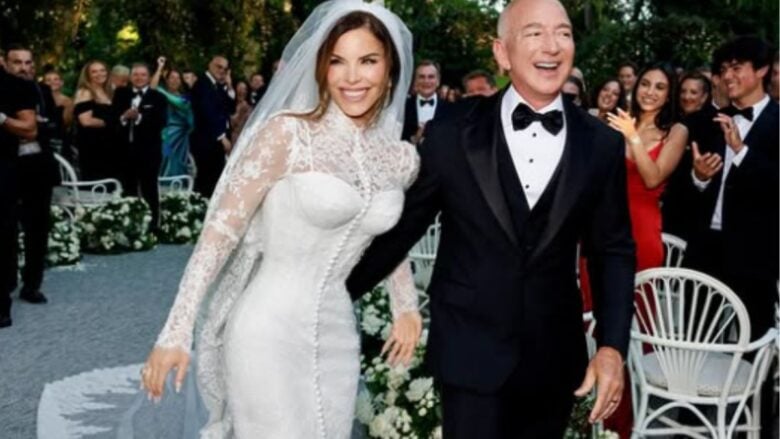 Jeff Bezos e Lauren Sanchez hanno detto sì: ecco chi è la maison italiana che ha firmato i loro abiti per il matrimonio!