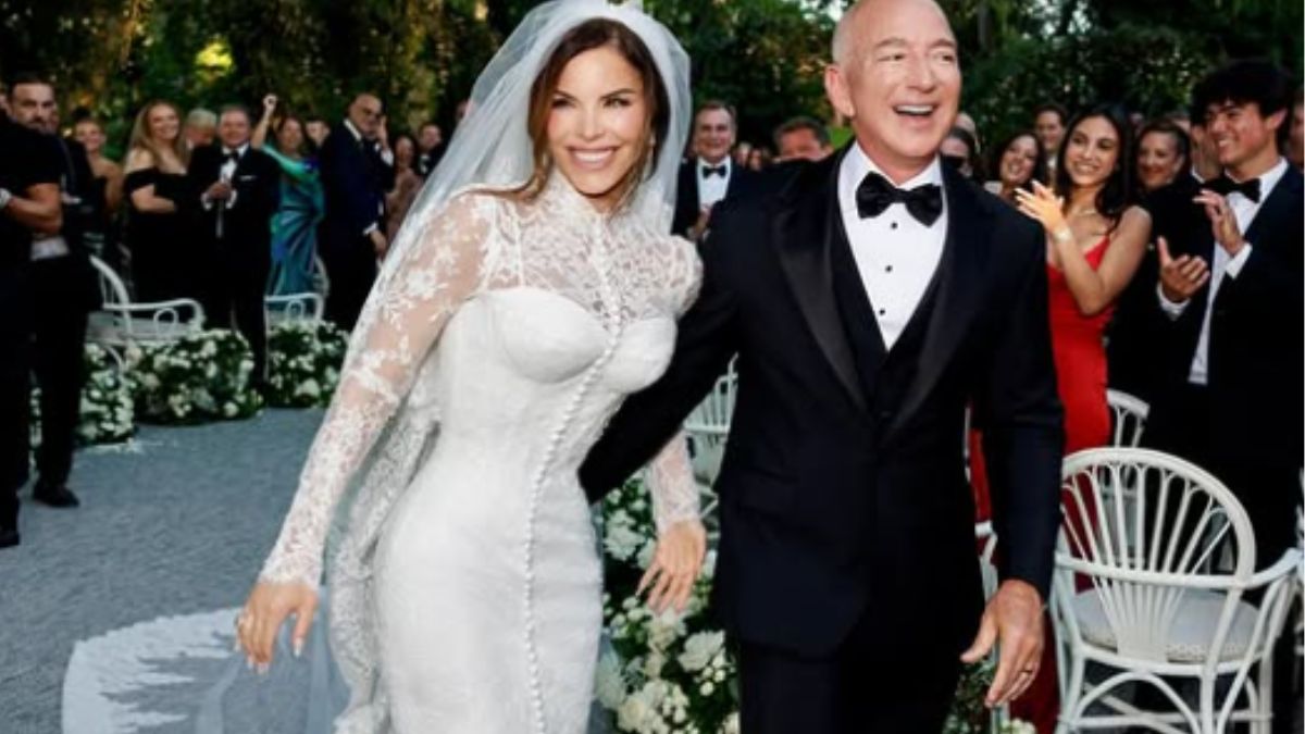 Jeff Bezos e Lauren Sanchez hanno detto sì: ecco chi è la maison italiana che ha firmato i loro abiti per il matrimonio!