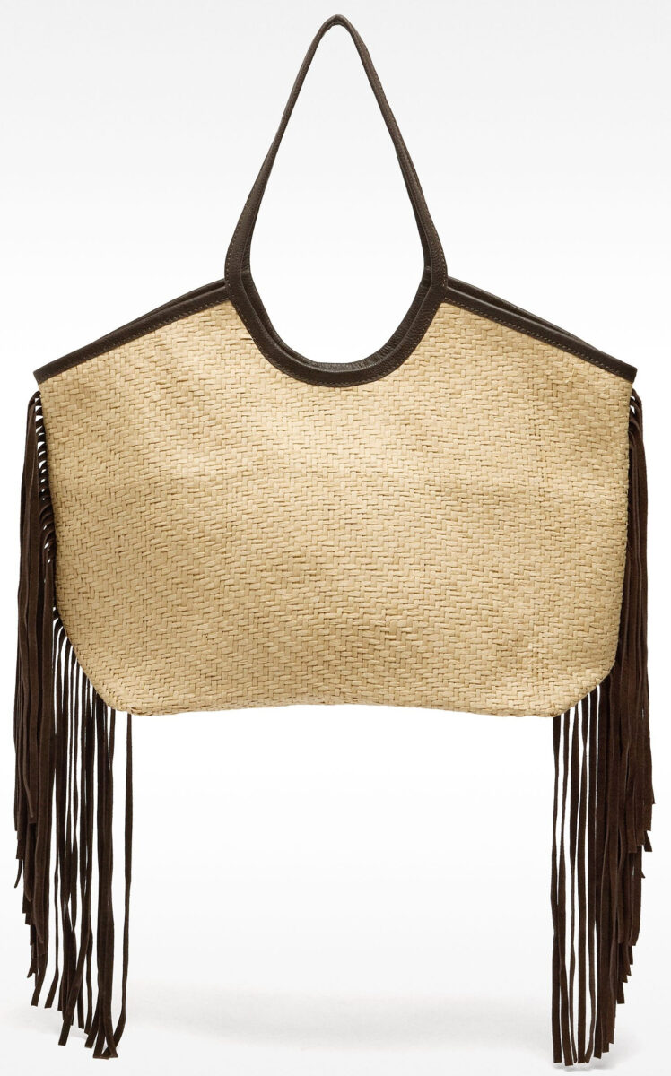 Le maxi bag in rafia perfette sia per il mare che per la città Le maxi bag in rafia perfette sia per il mare che per la città
