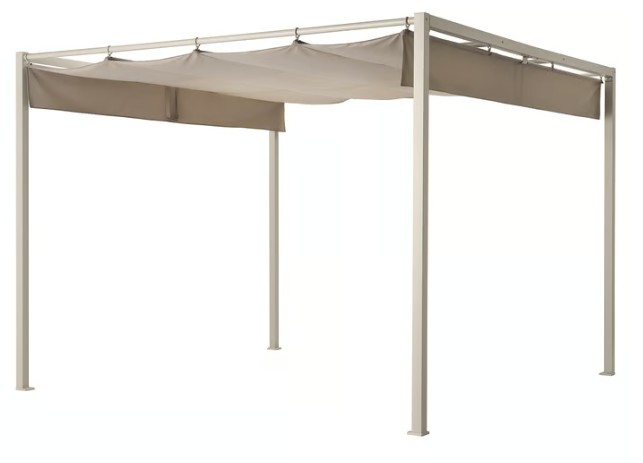 Addio tende e ombrelloni: la nuova pergola IKEA si monta senza fatica e rivoluziona il tuo spazio outdoor Addio tende e ombrelloni: la nuova pergola IKEA si monta senza fatica e rivoluziona il tuo spazio outdoor