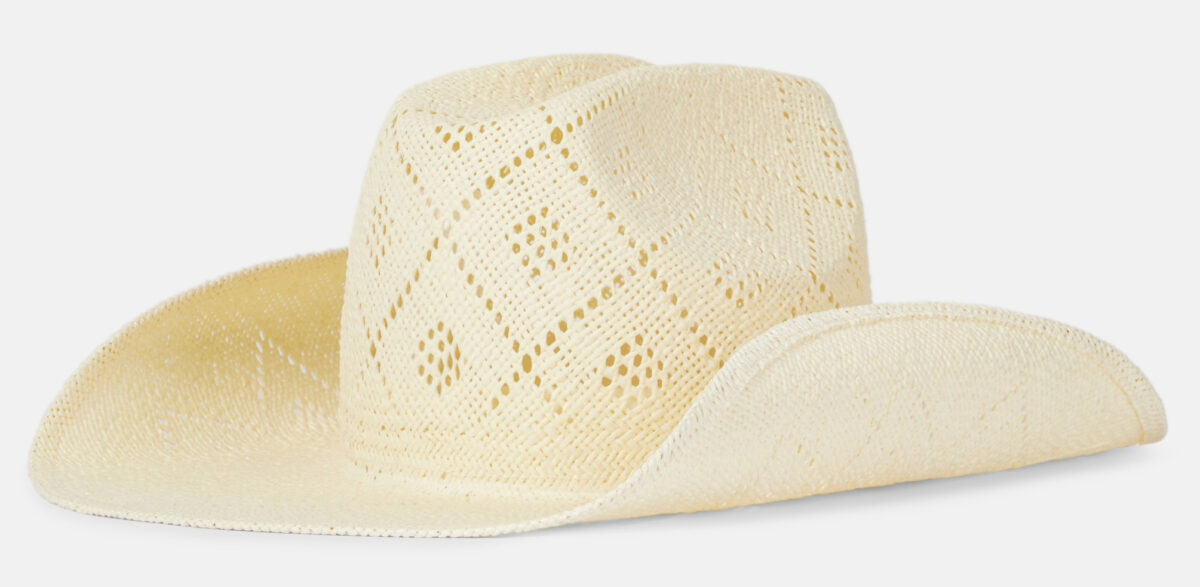 Il cappello da cowboy in paglia è l’accessorio statement del momento