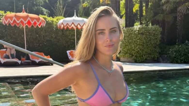 Valentina Ferragni, regina di eleganza a Portofino con il total Look firmato Dior