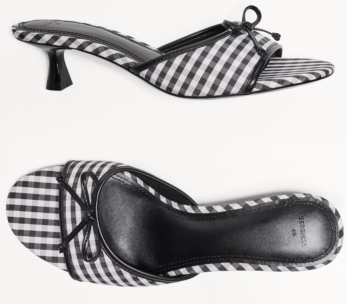 Lasciatevi conquistare dall’eleganza senza tempo di queste mules con tacco…