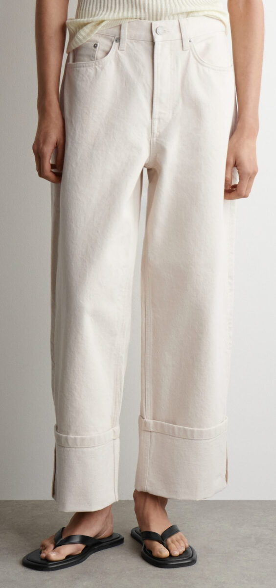 I jeans con risvolto da acquistare ora e sfoggiare a Settembre