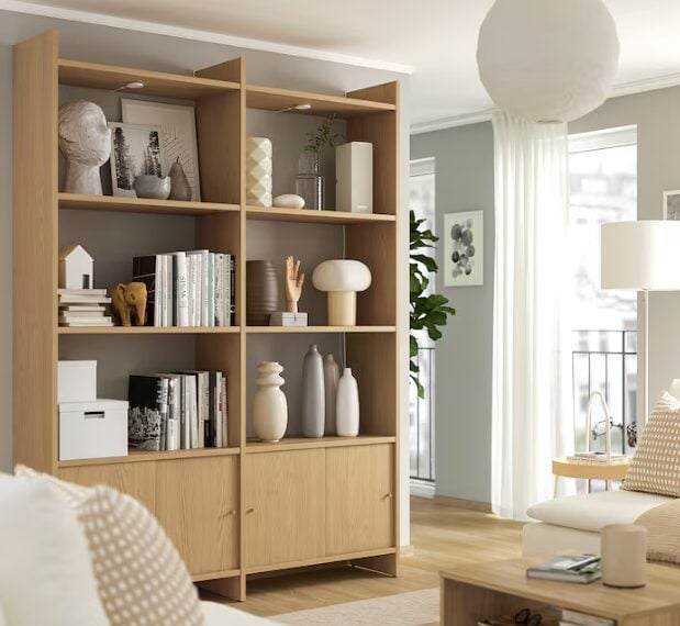Il mobile scandinavo low cost IKEA che sembra uscito da una rivista di design