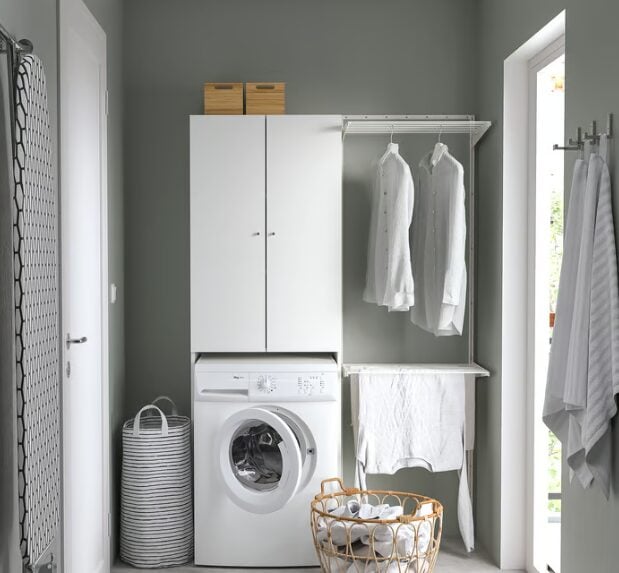Il mobile IKEA che cambia volto alla zona Lavanderia: funzionalità e stile in un’unica soluzione Il mobile IKEA che cambia volto alla zona Lavanderia: funzionalità e stile in un’unica soluzione