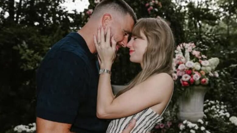 Taylor Swift ha detto sì: quanto costa l’anello di fidanzamento con maxi diamante regalatole da Travis Kelce