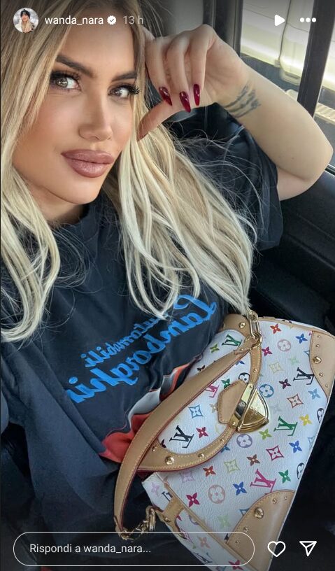 Wanda Nara, nella sua collezione di it bag ne possiede una molto rara firmata Louis Vuitton!