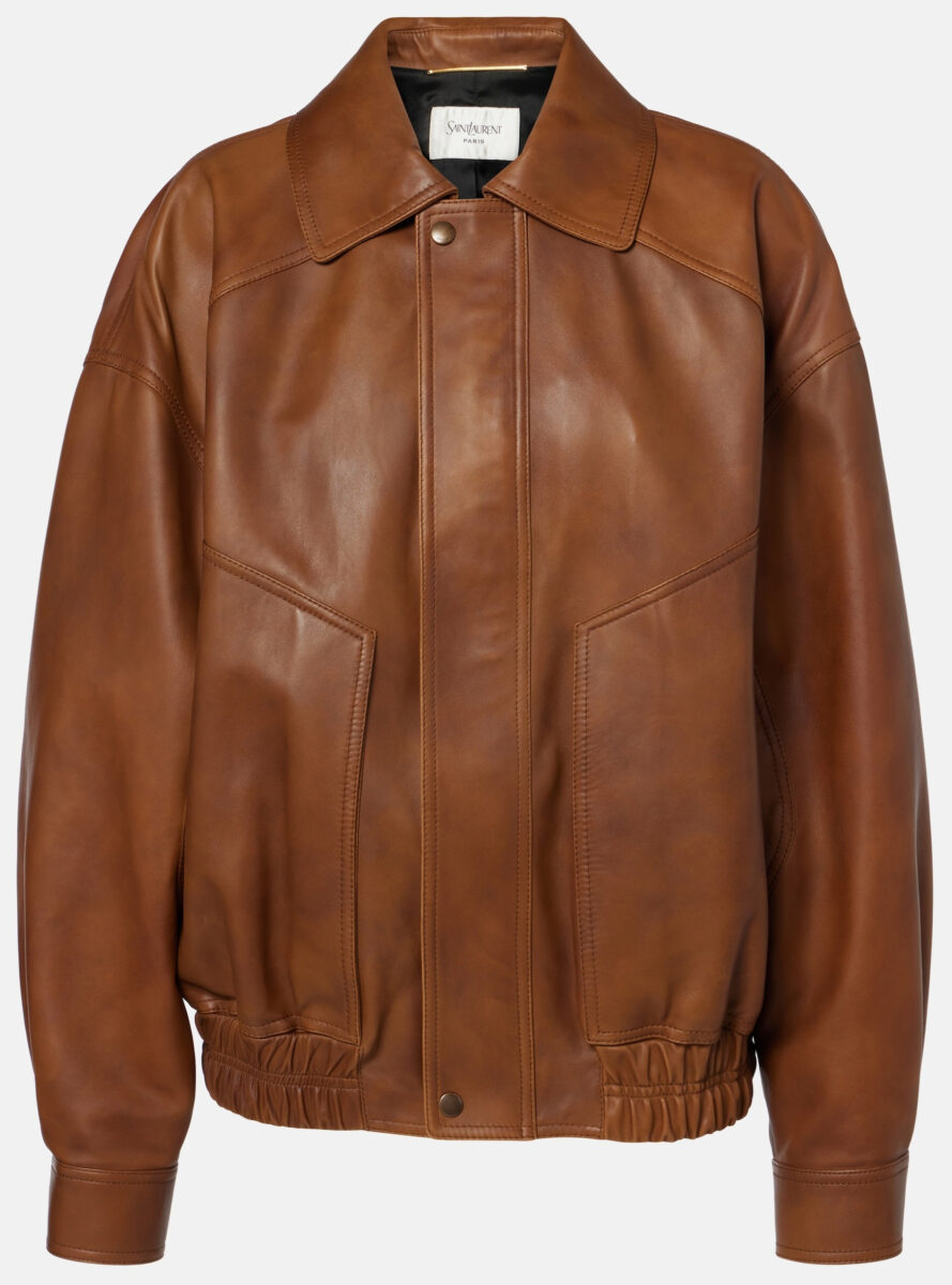 5 Bomber di pelle oversize per dei look di mezza stagione super cool 5 Bomber di pelle oversize per dei look di mezza stagione super cool