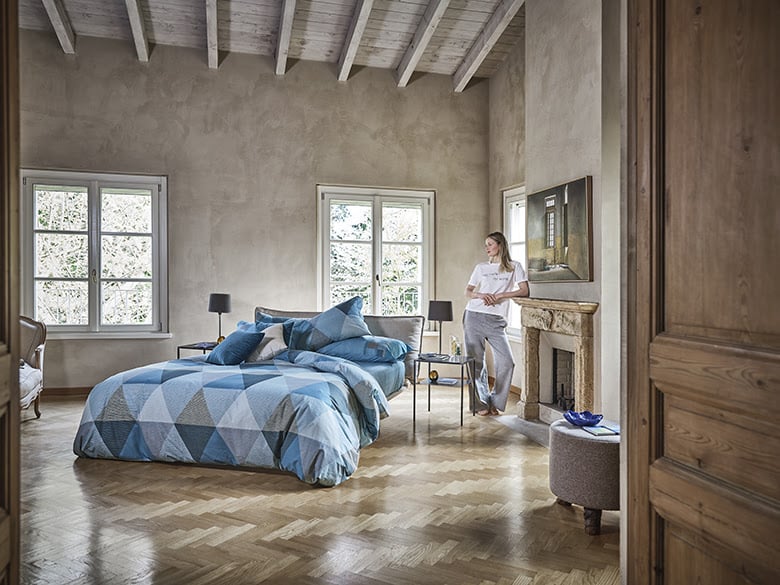 Caleffi Autunno Inverno 2025: la nuova collezione di trapunte e biancheria da letto