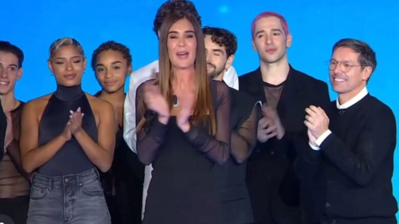 Silvia Toffanin lascia tutti senza fiato per l’ultima puntata di This is Me con l’abito longuette nero