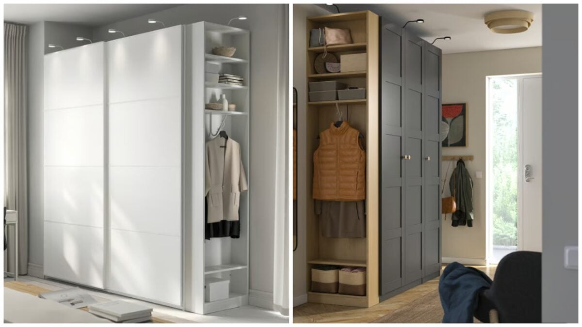 IKEA lancia due nuovi moduli per aggiungere spazio e stile al tuo Guardaroba PAX