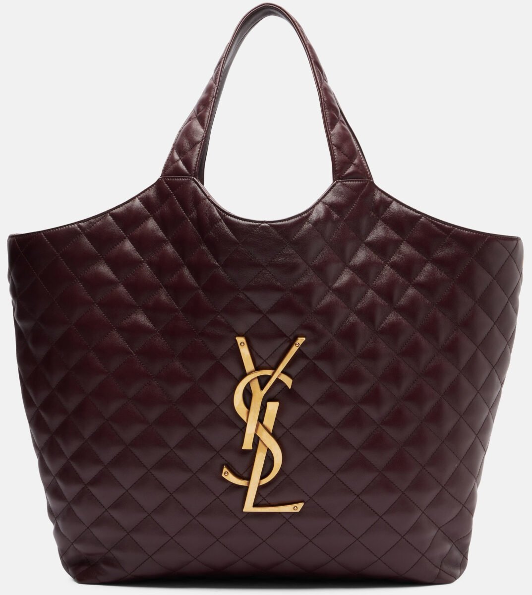 Le maxi borse bordeaux sono il feticcio comfy glam del momento Le maxi borse bordeaux sono il feticcio comfy glam del momento