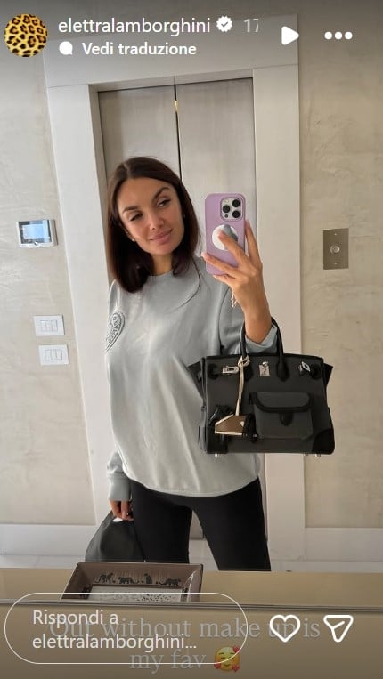 Elettra Lamborghini, Look casual-chic con la borsa griffata che vale oltre 30 mila euro! Elettra Lamborghini, Look casual-chic con la borsa griffata che vale oltre 30 mila euro!