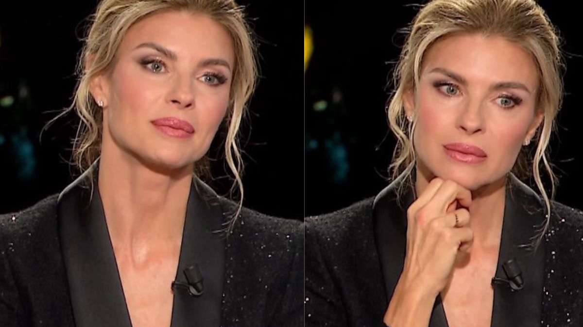 Martina Colombari brilla a Belve con il tailleur sparkling: ma quanto costa! Martina Colombari brilla a Belve con il tailleur sparkling: ma quanto costa!