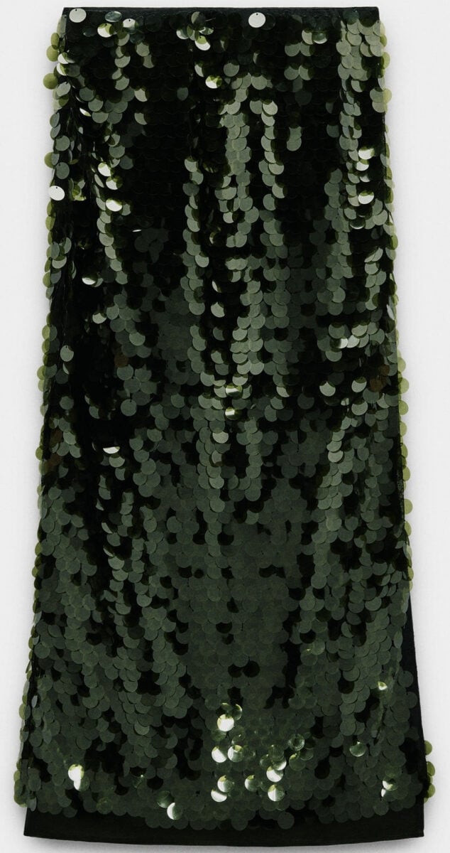 Le gonne lunghe con paillettes più cool da sfoggiare a Natale