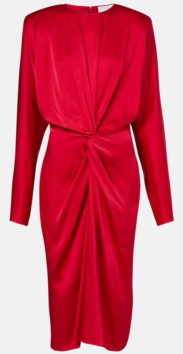 Abiti con spalline imbottite, il big comeback del Capodanno 2026