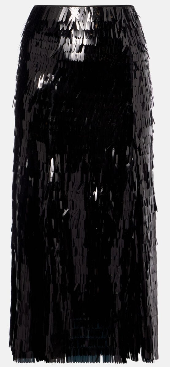 Le gonne lunghe con paillettes più cool da sfoggiare a Natale