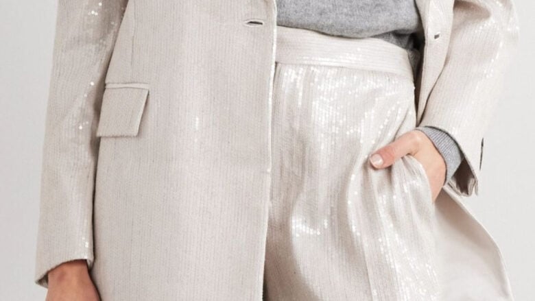 I Pantaloni con paillettes sono il capo must have delle Feste