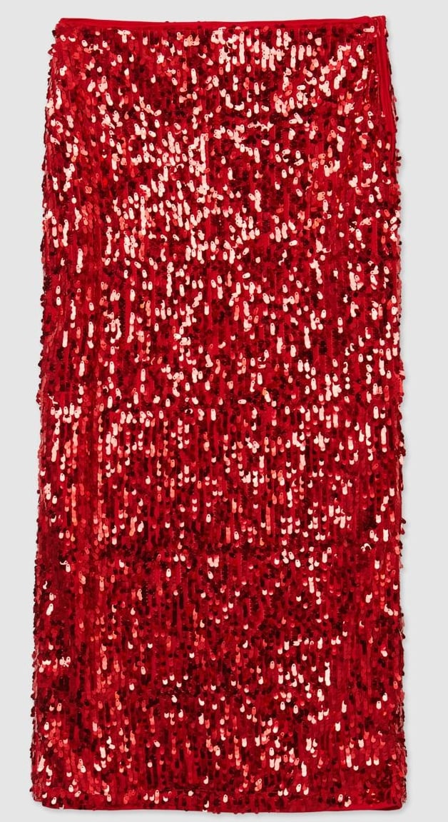 Le gonne lunghe con paillettes più cool da sfoggiare a Natale