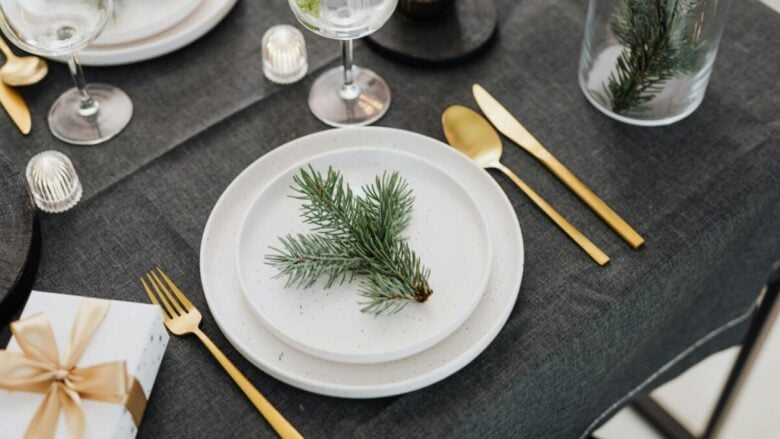 Sì e No della tavola di Natale: consigli per una mise en place perfetta