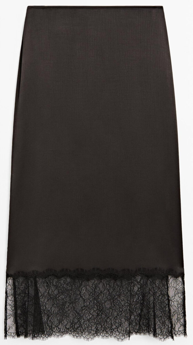 Sono le gonne lingerie il capo più gettonato dell’Inverno. Sensuali e femminili!