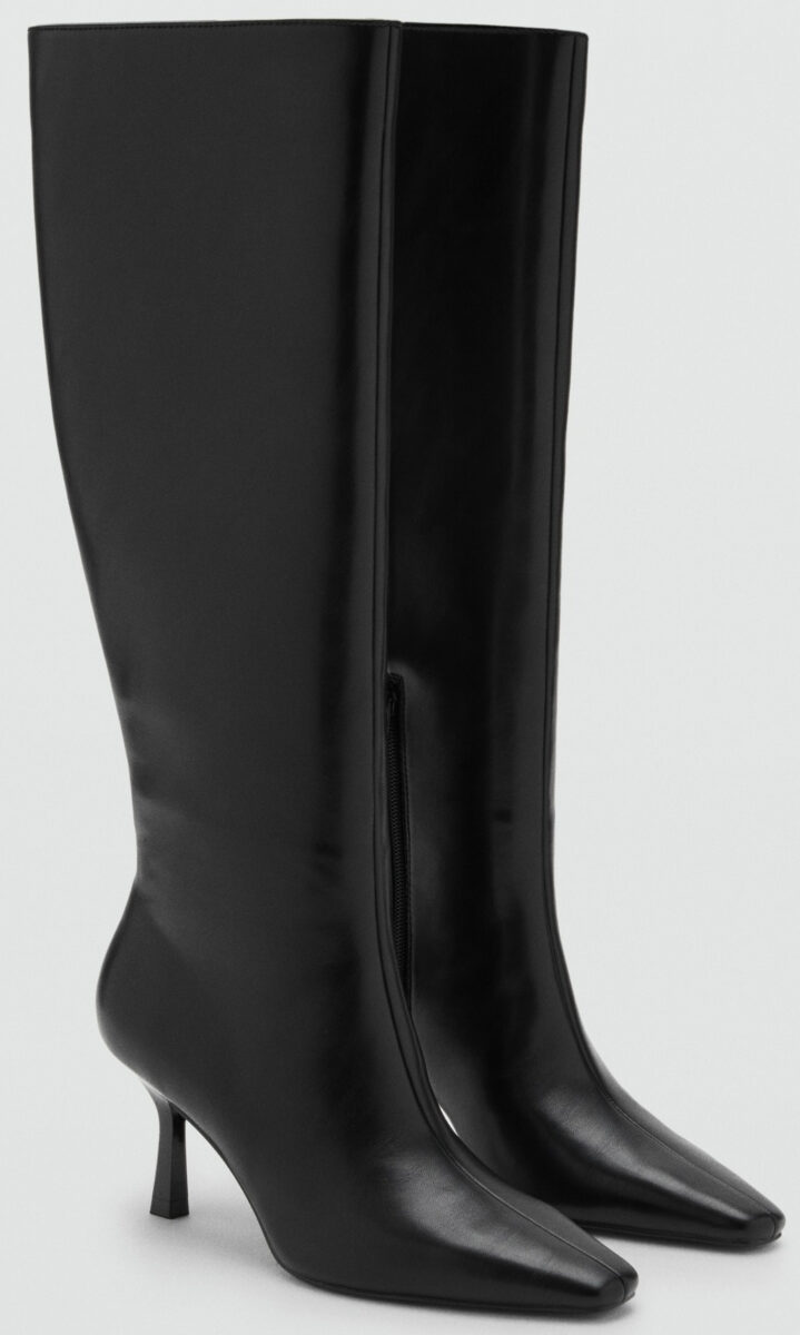 Gli stivali neri con tacco da accaparrarsi ASAP con i saldi invernali