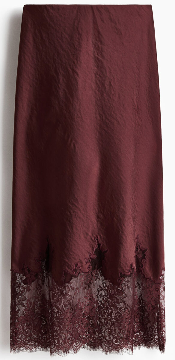 Sono le gonne lingerie il capo più gettonato dell’Inverno. Sensuali e femminili!